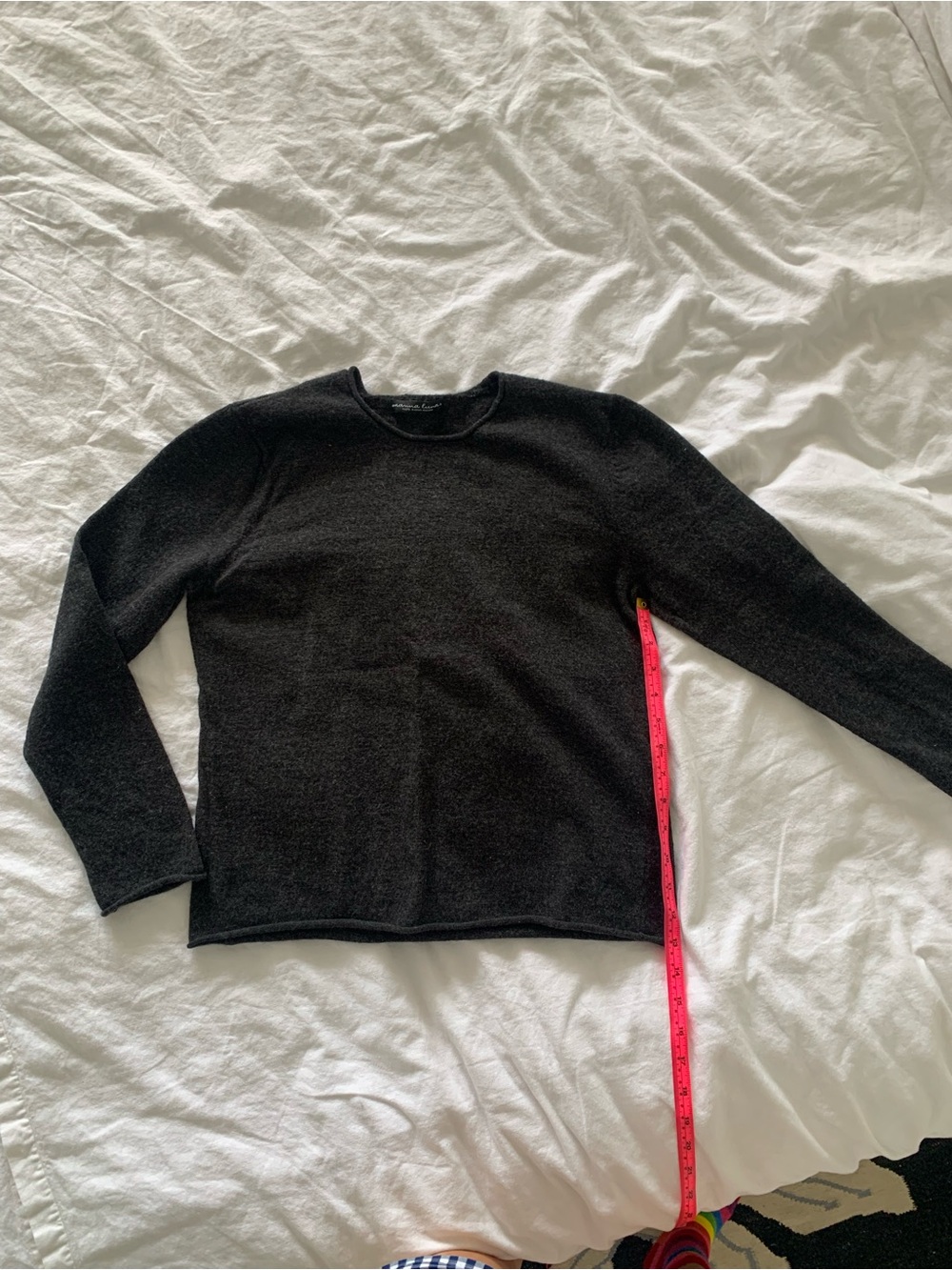 Marina Luna Black Crewneck Sweater